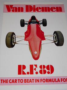 Van Diemen RF 89 - Ford - formule - prospekt - 1988