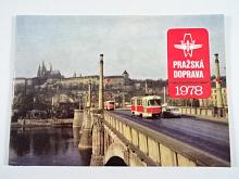 Pražská doprava 1978 - Dopravní podniky hl. m. Prahy
