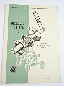 Pal autobrzdy - brzdový ventil - prospekt - 1960