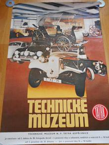 Technické muzeum n. p. Tatra Kopřivnice - plakát