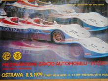 Balcarův Memoriál - mezinárodní závod automobilů - plakát