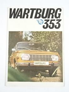Wartburg 353 - Mototechna - prospekt