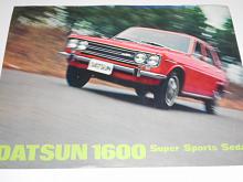 Datsun 1600 Super Sports Sedan - prospekt