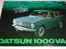 Datsun 1000 VAN - prospekt