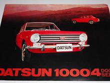 Datsun 1000 4 door sedan - prospekt