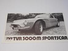 TVR 3000 M Sportscar - prospekt