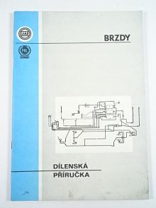 Liaz - dílenská příručka pro brzdové soustavy  - vozů řady 100, 110, 120, 150, 250 a kolového tahače ŠT 180 N - 1990