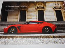 Aston Martin V 12 Zagato - prospekt - 2013