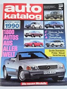 Auto Katalog 1990 - Škoda Favorit, Tatra 613 Special