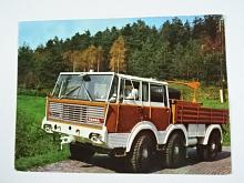 Tatra 813 6 x 6 - tahač přívěsů - pohlednice