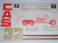 Tatra 148 CAS 32 - cisternová automobilová stříkačka - prospekt