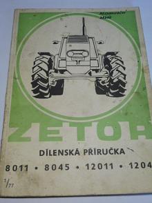 Zetor 8011, 8045, 12011, 12045 - dílenská příručka - 1977