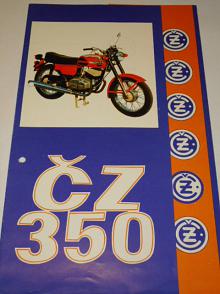 ČZ 350 typ 472-3 sport - prospekt