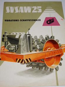 Vibrations - Schaffusswalze SVSAW 25 - prospekt - 1964