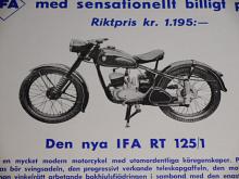 IFA RT 125/1 - 1954 - prospekt