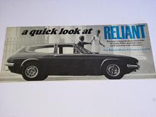 Reliant  - a quick look at Reliant - prospekt