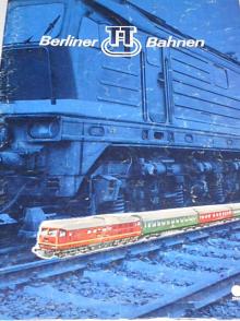 Berliner TT Bahnen - modelová železnice - prospekt - 1979
