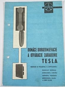 Tesla - domáce dorozumievacie a otváracie zariadenie - návod k požitiu a zapojenie