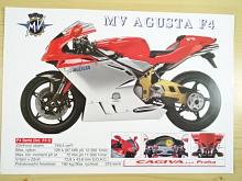 MV Agusta F4 - prospekt - leták