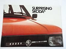 Škoda - Surprising Skoda - Škoda Super Estelle 105 S, 120 L, LE, LSE - prospekt - 1983