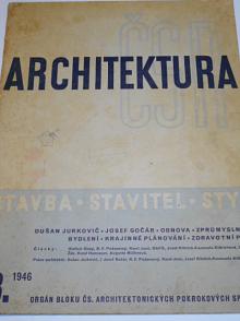Architektura ČSR - 1946