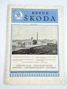 Revue Škoda 1/1930 - zařízení jatek