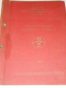 Československá motorová vozidla - katalog - 1956 - Škoda, Praga, Tatra, Karosa, BSS, Liaz, JAWA, ČZ