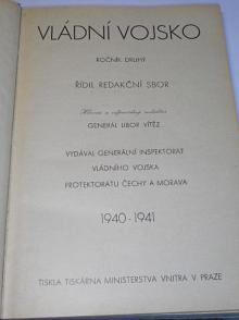 Vládní vojsko - 1940, 1941 - časopisy