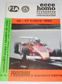 Ecce homo Šternberk - 26. - 27. 5. 1990 - program