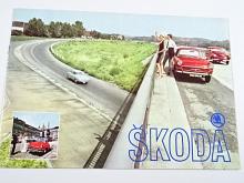 Škoda 1000 MB, MB de luxe, MBG, MBX, 1100 MB - prospekt - Motokov