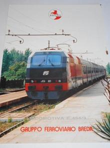 Breda - locomotiva E 454/3 - prospekt