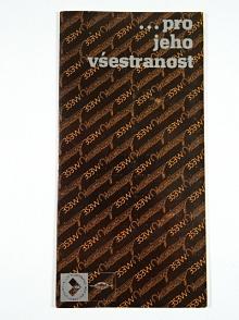 Wartburg 353 ... pro jeho všestrannost - 1977 - prospekt