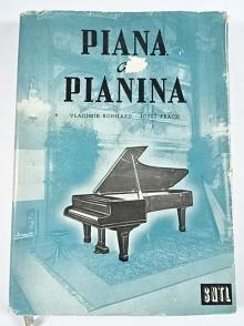 Piana a pianina - Vladimír Bonhard, Josef Prach - 1958