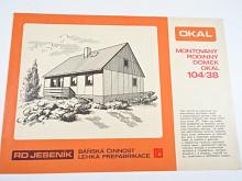 OKAL montovaný rodinný domek 104/38 - RD Jeseník - prospekt