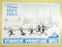 Vítkovické vysokotlaké kotle - Vítkovické železárny n. p. Ostrava - prospekt