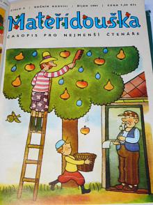 Mateřídouška - 1981 - 1982 - časopis pro nejmenší čtenáře