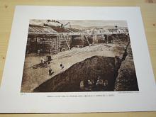 Hnědouhelný lom na státním dole Hedvika v Ervěnicích u Mostu - fotografie - tisk