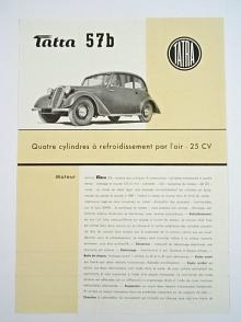 Tatra 57 b - 1947 - prospekt