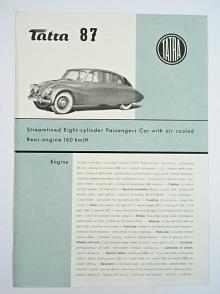 Tatra 87 - 1947 - prospekt