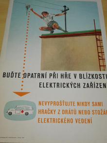Buďte opatrní při hře v blízkosti elektrických zařízení - nevyprošťujte nikdy sami hračky z drátů nebo stožárů elektrického vedení