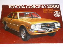 Toyota Corona 2000 - 1977 - prospekt