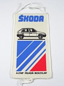 Škoda Favorit - AZNP Mladá Boleslav - vlaječka