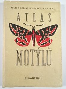 Atlas motýlů - Julius Komárek, Jaroslav Tykač - 1952