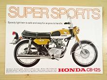 Honda CB-125 Super Sports - prospekt