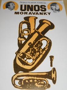 Únos Moravanky - filmový plakát - 1983