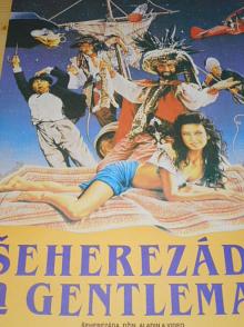 Šeherezáda a gentleman - filmový plakát - 1990