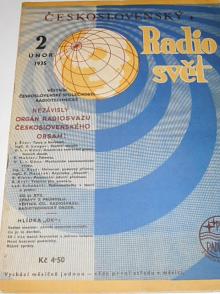Československý radiosvět - 2/1935 - Věstník Československé společnosti radiotechnické a Radiosvazu československého