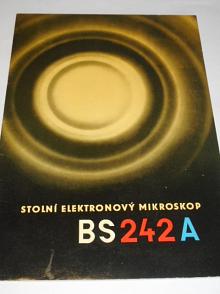 Stolní elektronkový mikroskop BS 242 A - prospekt - 1960 - Kovo