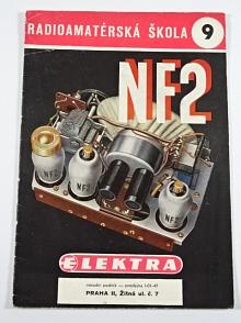 NF 2 - 2-elektronkový universální přijimač - L. Farkaš - radioamatérská škola 9