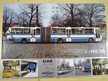 Karosa C-744.20 - LIAZ - meziměstský kloubový autobus - prospekt